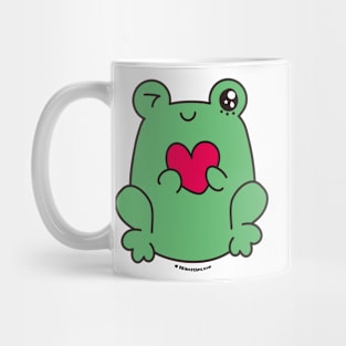 cute frog, kawaii frog cartoon Mug